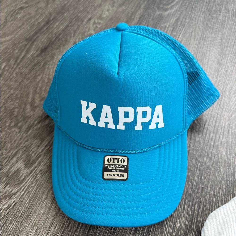 Kappa Blue Trucker Hat KKG